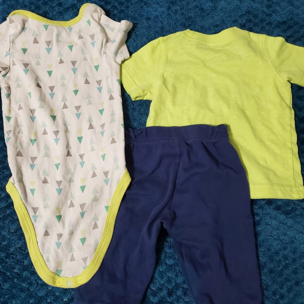 3 piece boys outfit